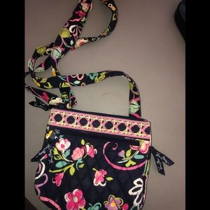 Vera Bradley Navy Blue Floral Crossboddy